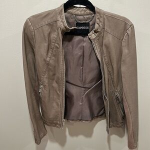 Tannish brown light jacket